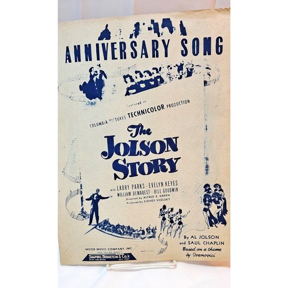 The Jolson Story, Anniversary Song 1946 - Picture 1 of 4